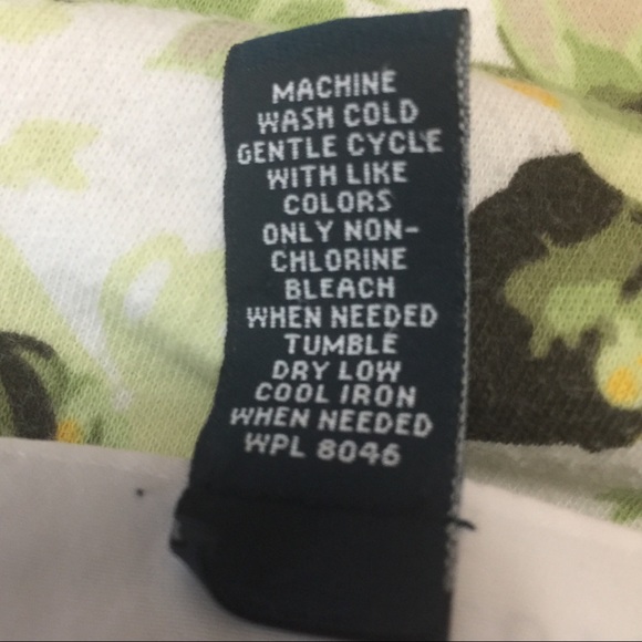 Karen Scott Floral Short Sleeve T-shirt Size L - Picture 7 of 7